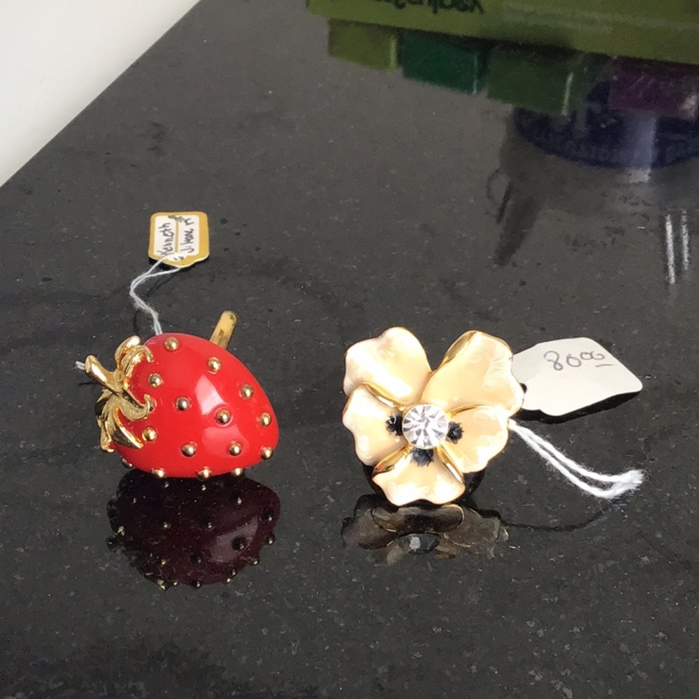 Two Kenneth J Lang Rings Size 7